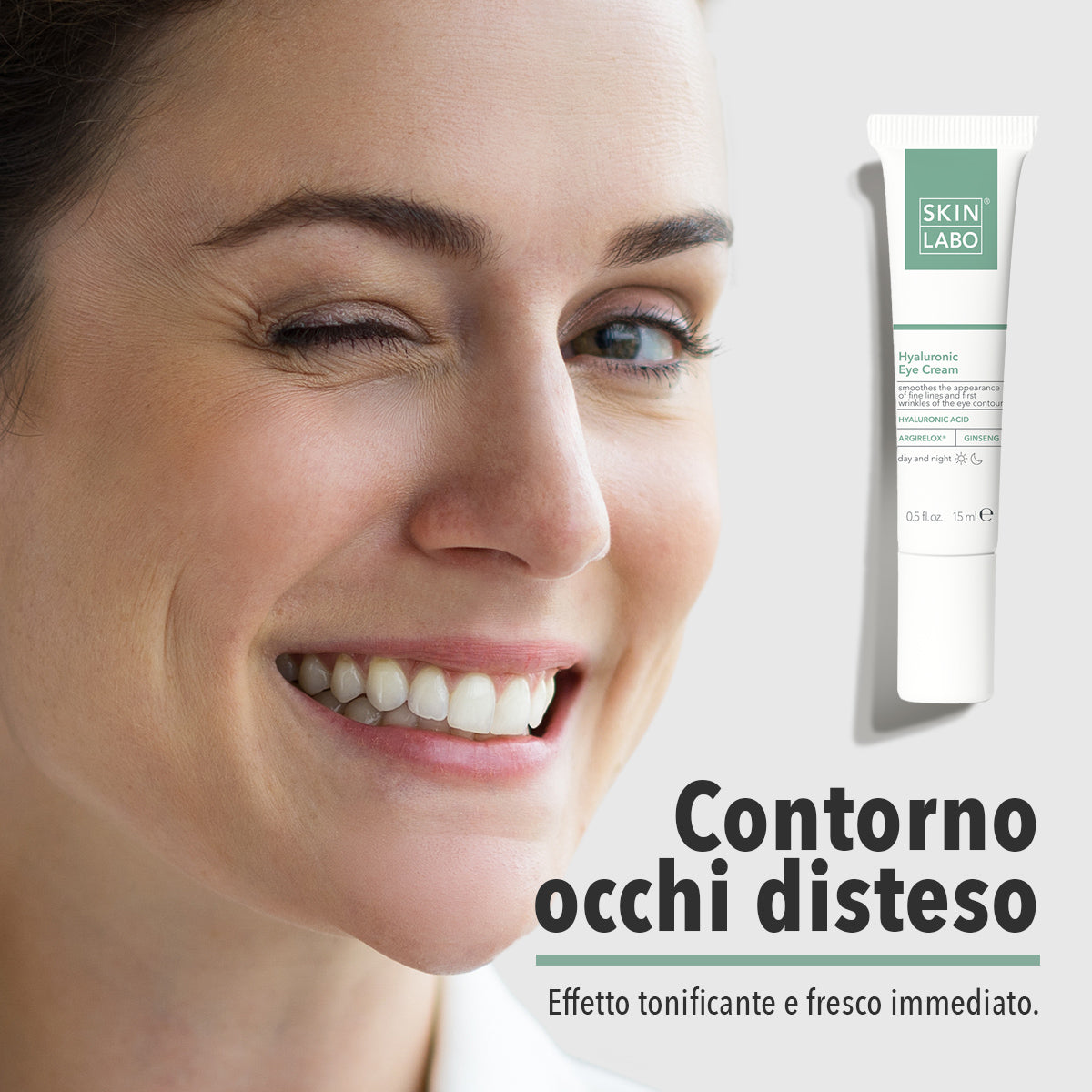 CREME CONTORNO DOS OLHOS COM ÁCIDO HIALURÓNICO