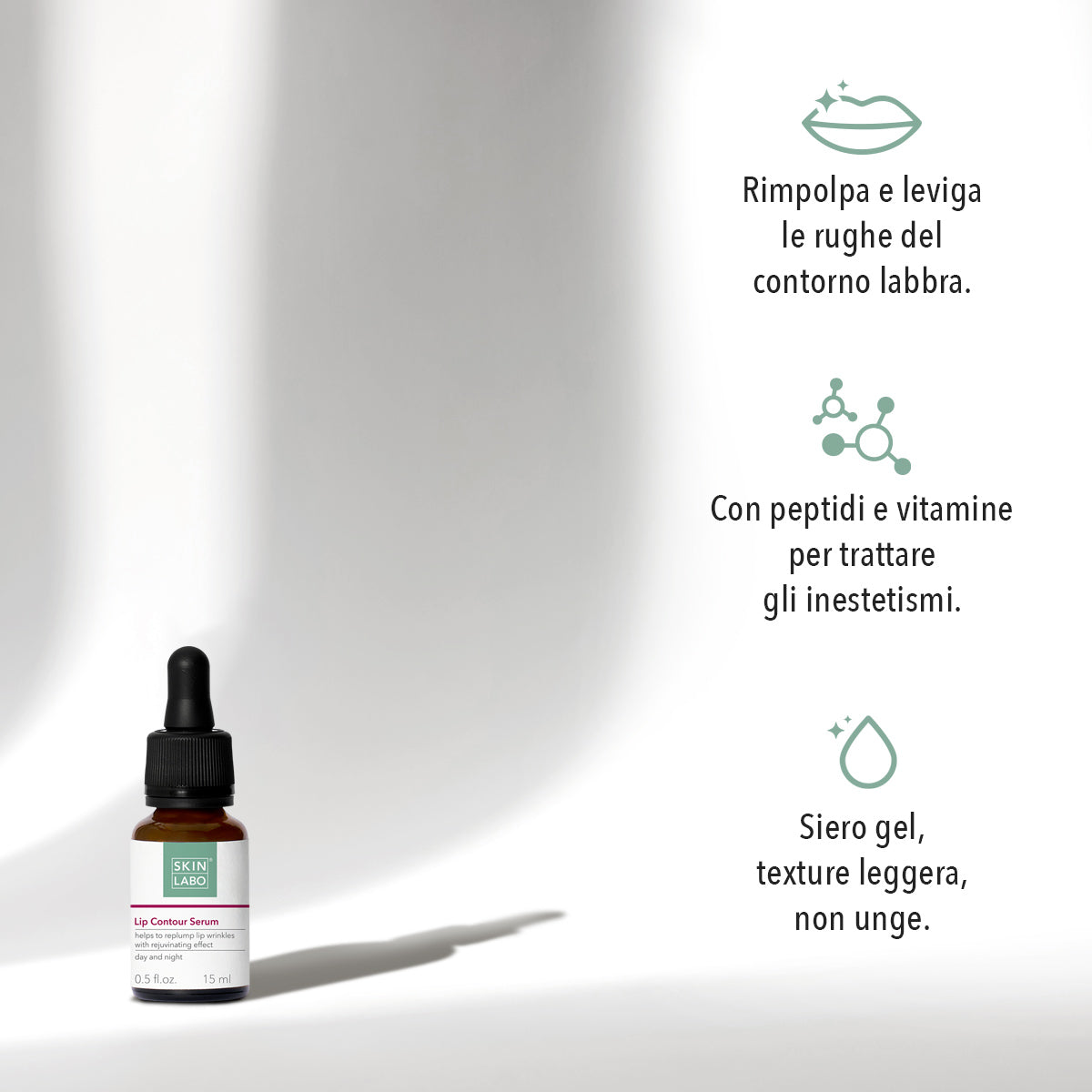 SÉRUM PARA O CONTORNO DOS LÁBIOS
