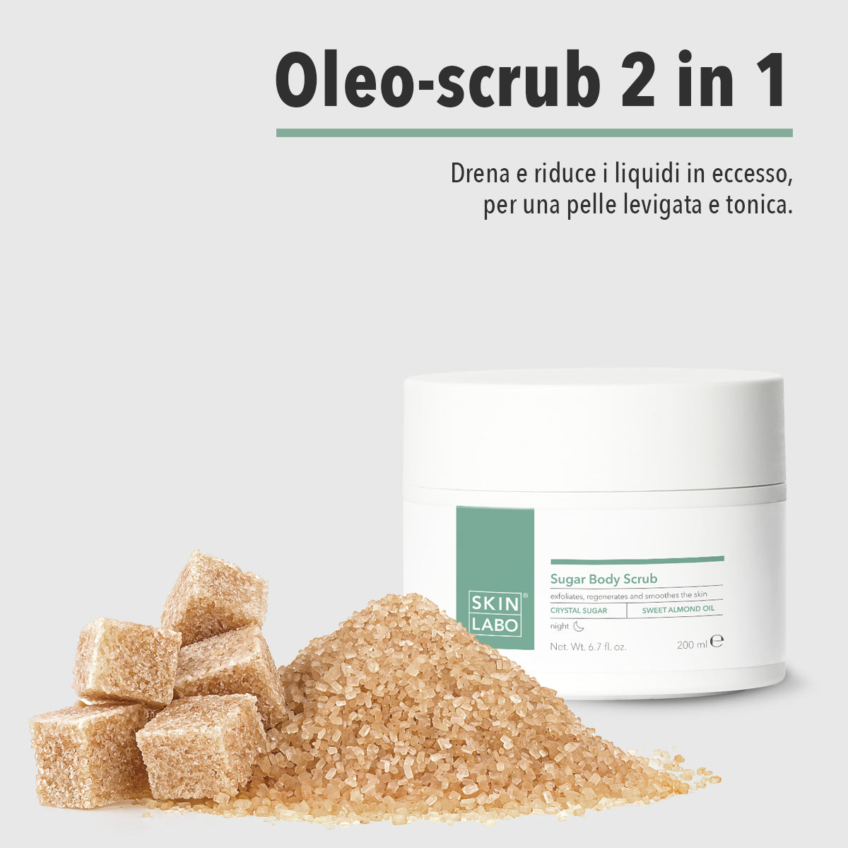 ESFOLIANTE CORPORAL DE AÇÚCAR