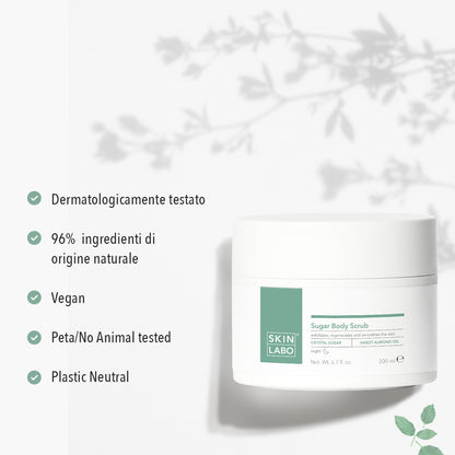 ESFOLIANTE CORPORAL DE AÇÚCAR